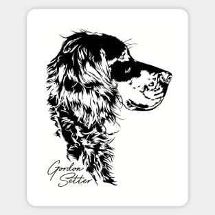 Gordon Setter dog portrait hunting dog Magnet